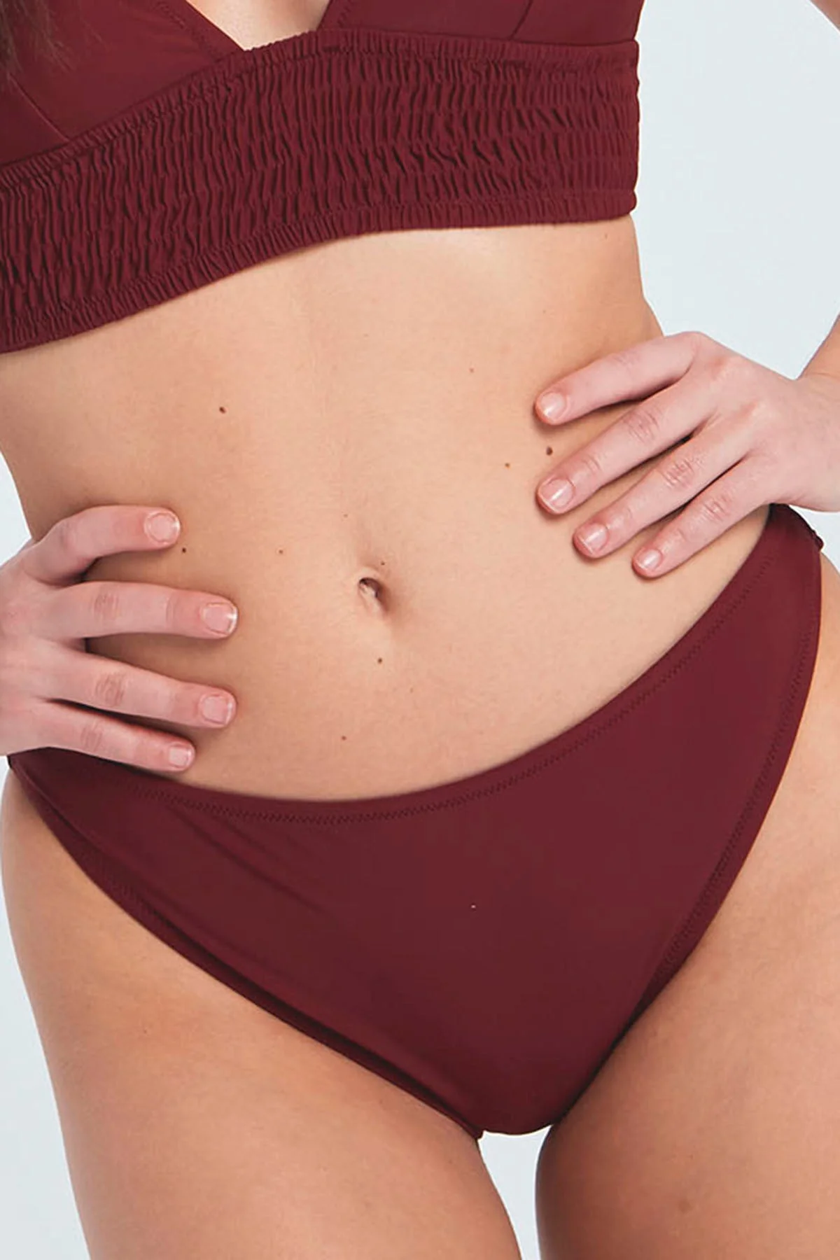 Smocking Padded Bikini Bottom - Image 5